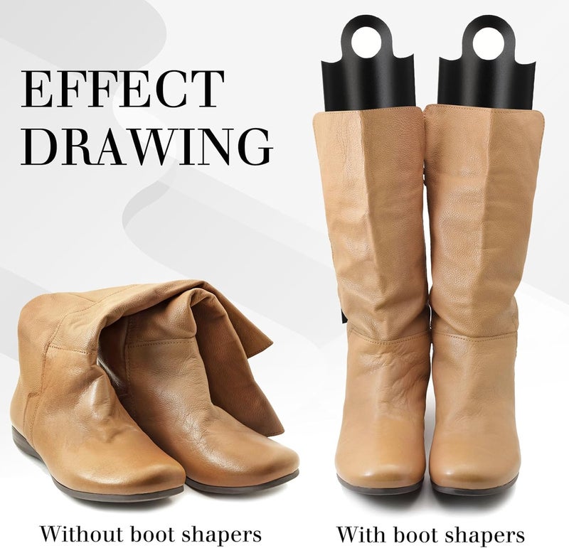 Perthlin 8 Packs Boot Shaper Shape Inserts Multisized 12/14/16 Inches Tall Boot Support for Women Men - Image 5